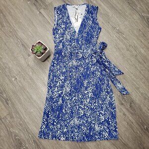 Diane Von Furstenburg Serpent Wrap Dress Sz 2 NWT